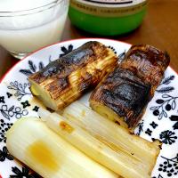 下仁田ネギ焼き！ぽん酢がけ😋