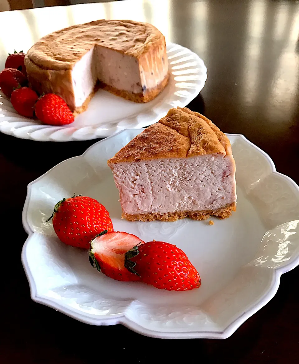 マダム とんちんの料理 🍓苺のガトーフロマージュ|とんちんさん