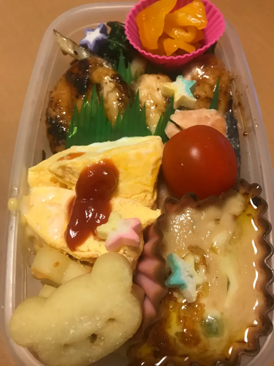 今日の息子の#お弁当🍱|sacchan( ﾐΦﻌΦ)ฅさん