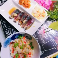 Snapdishの料理写真:あさりと油揚げの炊き込みご飯( ˘ ³˘)♥うま〜ぃ🤩

誰か居ない⁉️😫お知らせドアー開かない😫