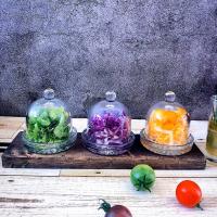 ガラスドームサラダ