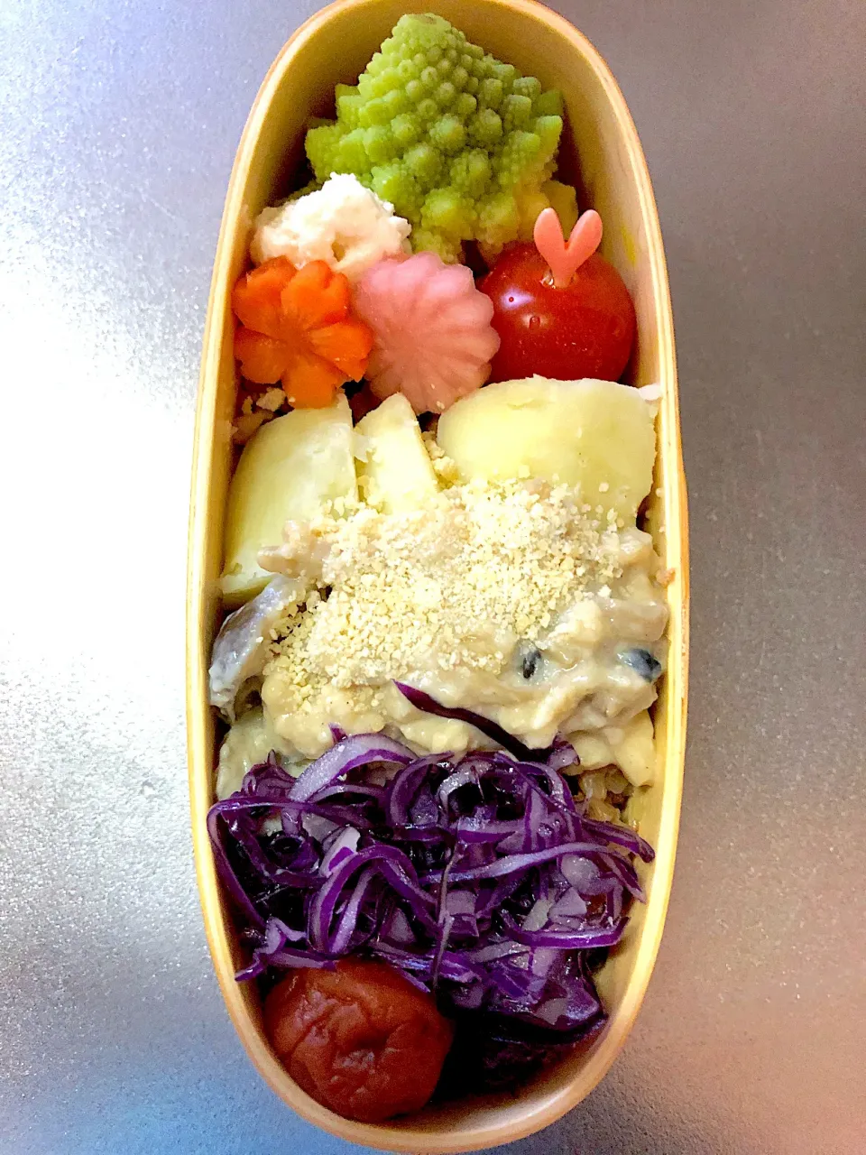 Snapdishの料理写真:今日のベジ弁当🍱|marikoさん