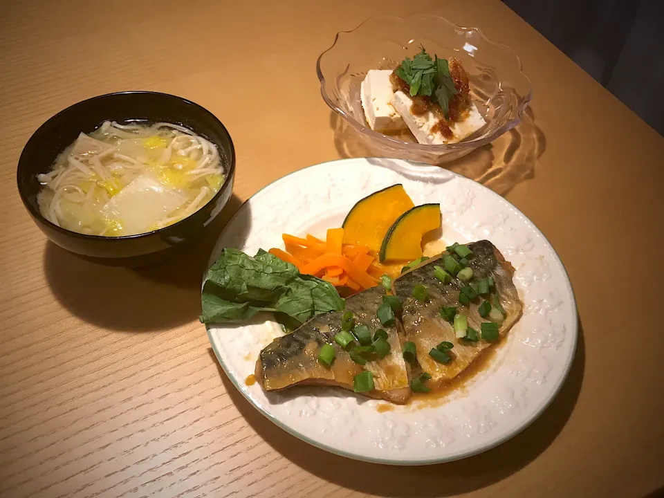 サバ味噌定食|さわぴょすさん