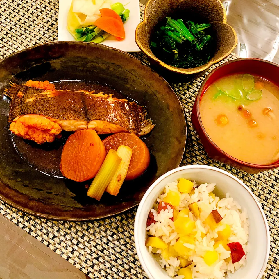 冬の和定食😋男子ごはん風😁やっぱり和食おいしい🍶|ぽくくんさん