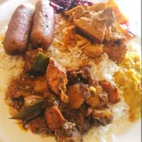 Pork rice and curry 😍|Liana-Andrewさん