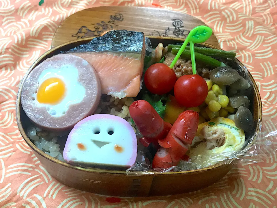 Snapdishの料理写真:2020年2月14日　オレ弁当♪|クッキングおやぢさん