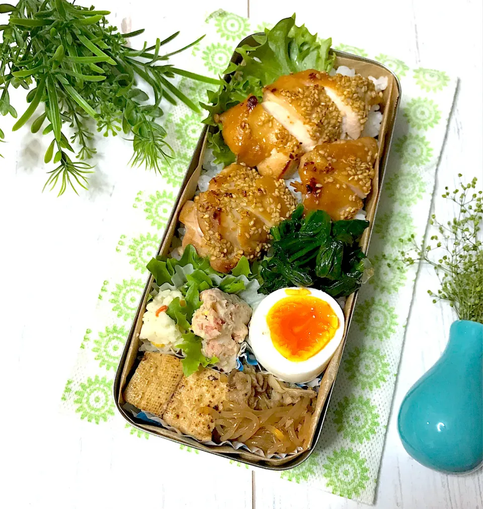 Snapdishの料理写真:旦那様弁当|サクサクさん