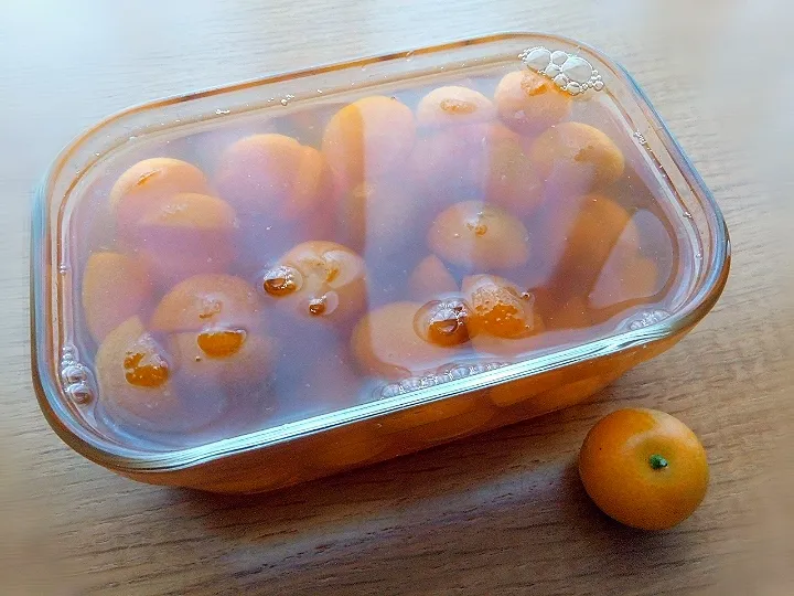 Snapdishの料理写真:✽かおちゃんさんの料理 きんかんの甘露煮🍊✽|＊抹茶＊さん