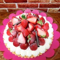 バレンタイン に♡チーズクリームタルト