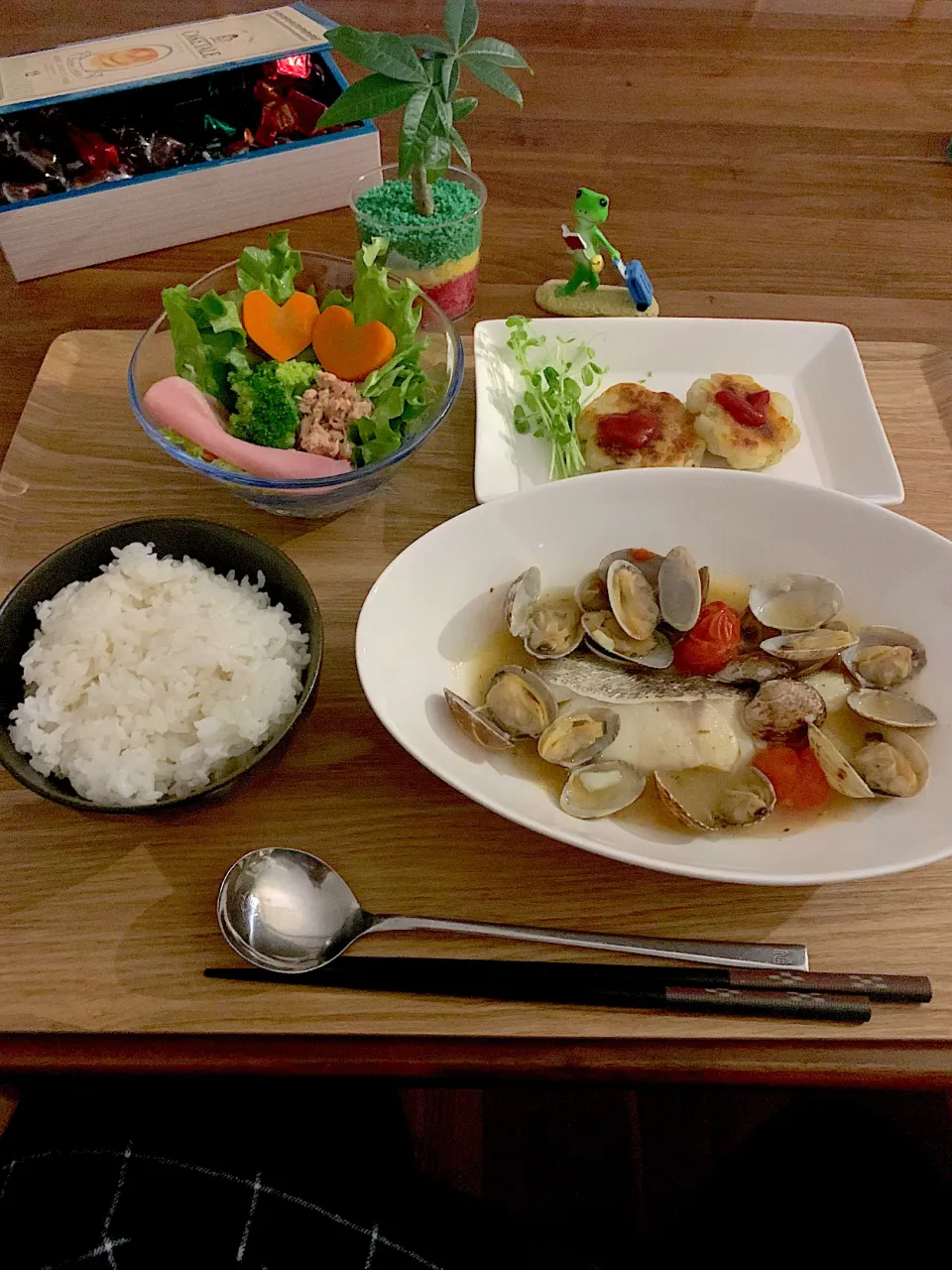 Snapdishの料理写真:晩ごはん|ryosanさん