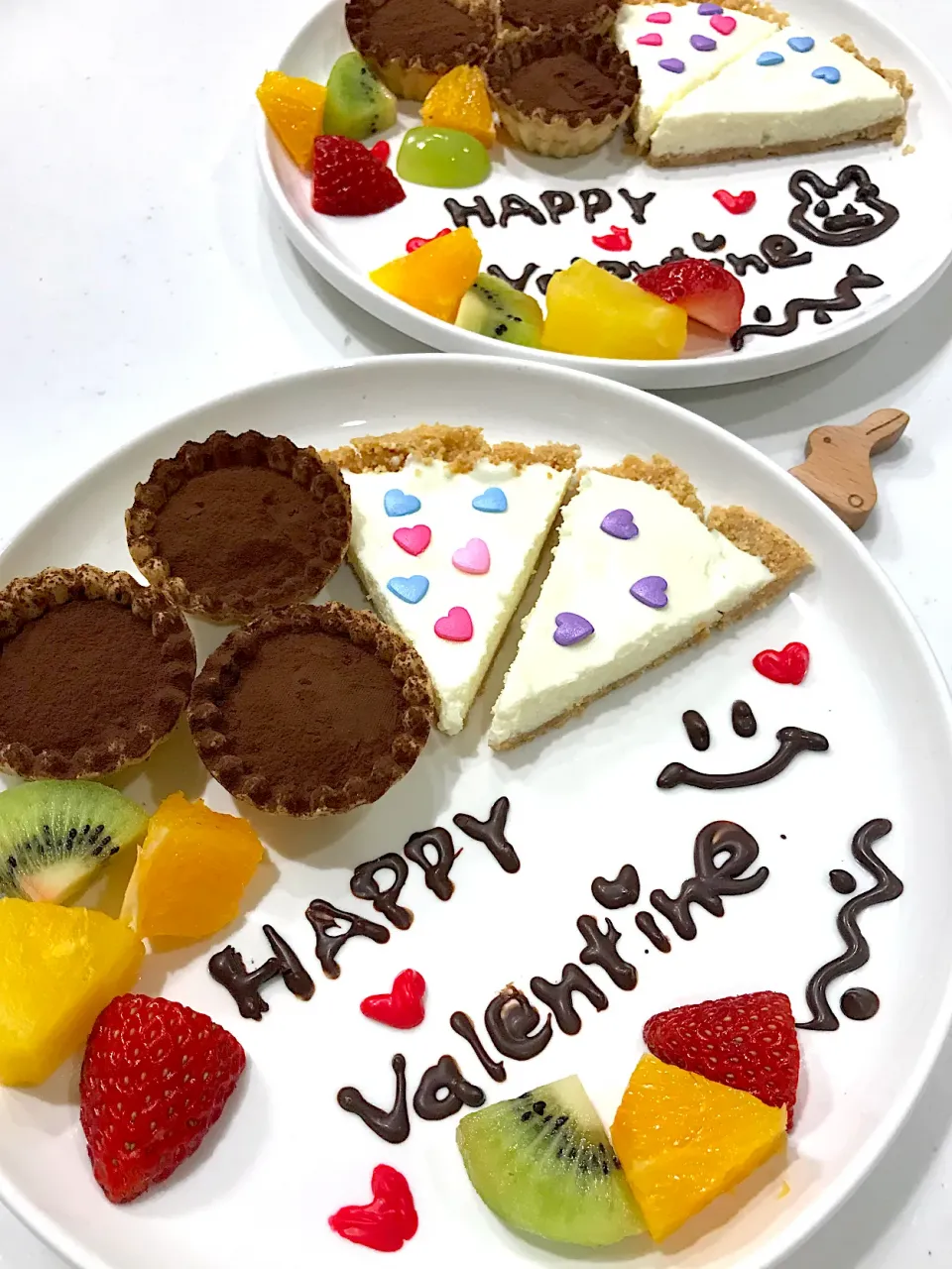 Snapdishの料理写真:Valentineﾌﾟﾚ-ﾄ🤎|510san。さん