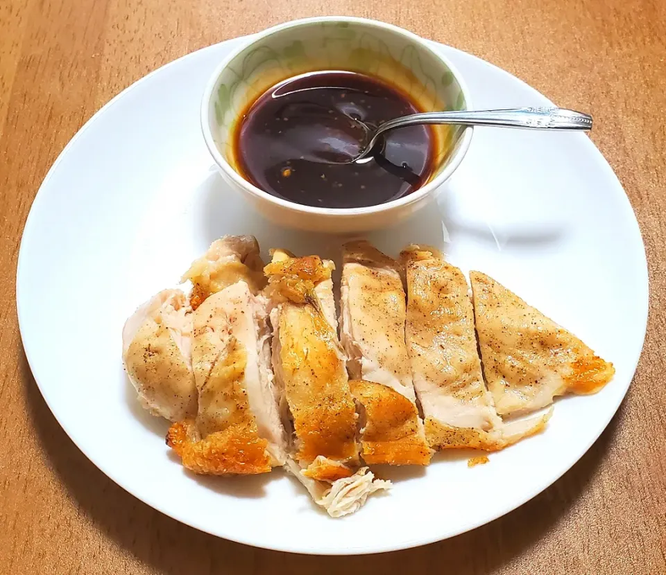 鶏胸肉のグリルすき焼きのタレ辛子ソース|ナナさん