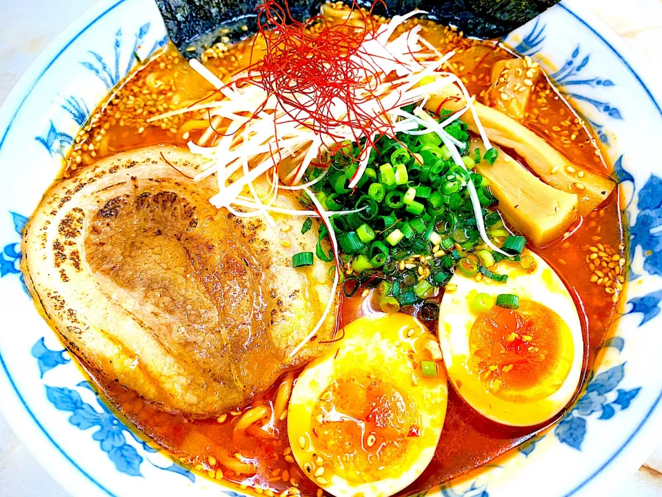 Snapdishの料理写真:旨辛味噌ラーメン|tokan3588さん