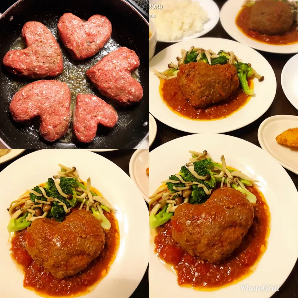 Snapdishの料理写真:Valentine's dinner|Kashimanakitchenさん