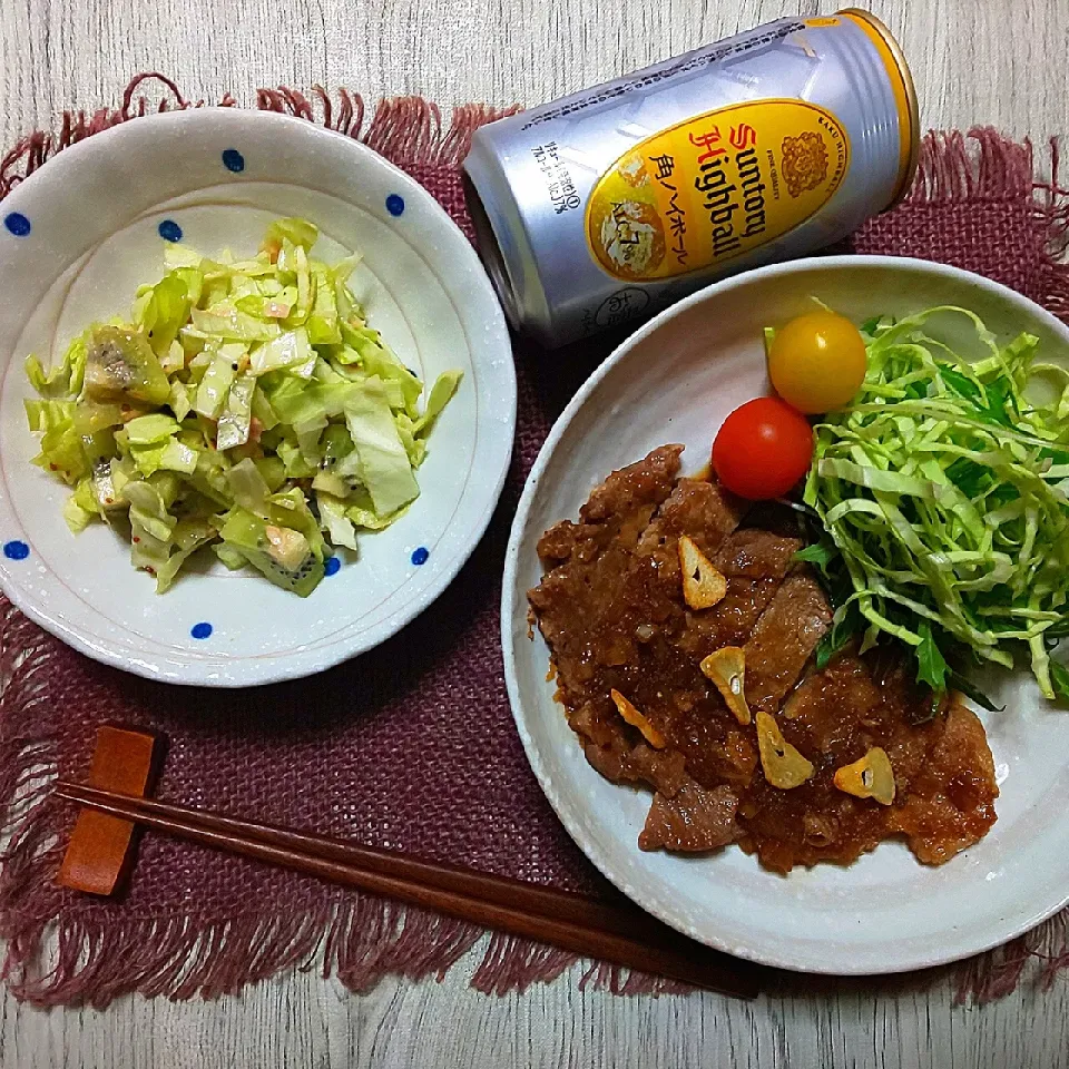 咲きちゃんのスッキリ淡麗ソースでトンテキ🍻|真希さん