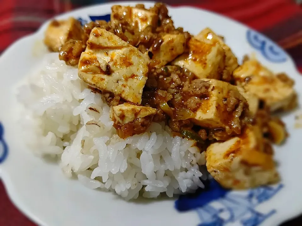 ということで、今日のお昼は麻婆丼。|Katsuraさん