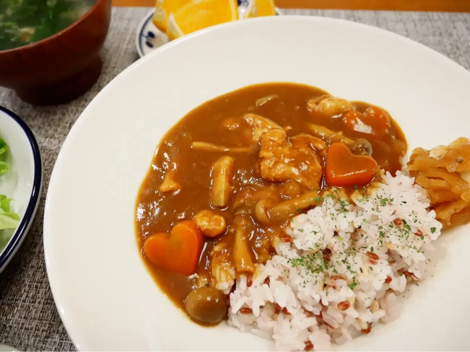 Snapdishの料理写真:20/02/14 夕飯♪ チキンカレー|ikukoさん