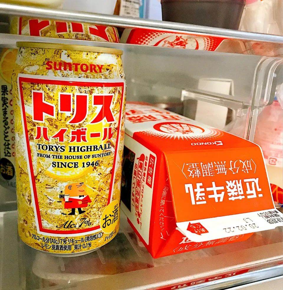 娘を車で送ったらお駄賃にハイボールをくれたので晩酌に飲もう😁🍺|ジイジさん