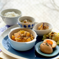 昼ごはん　豚バラ大根定食