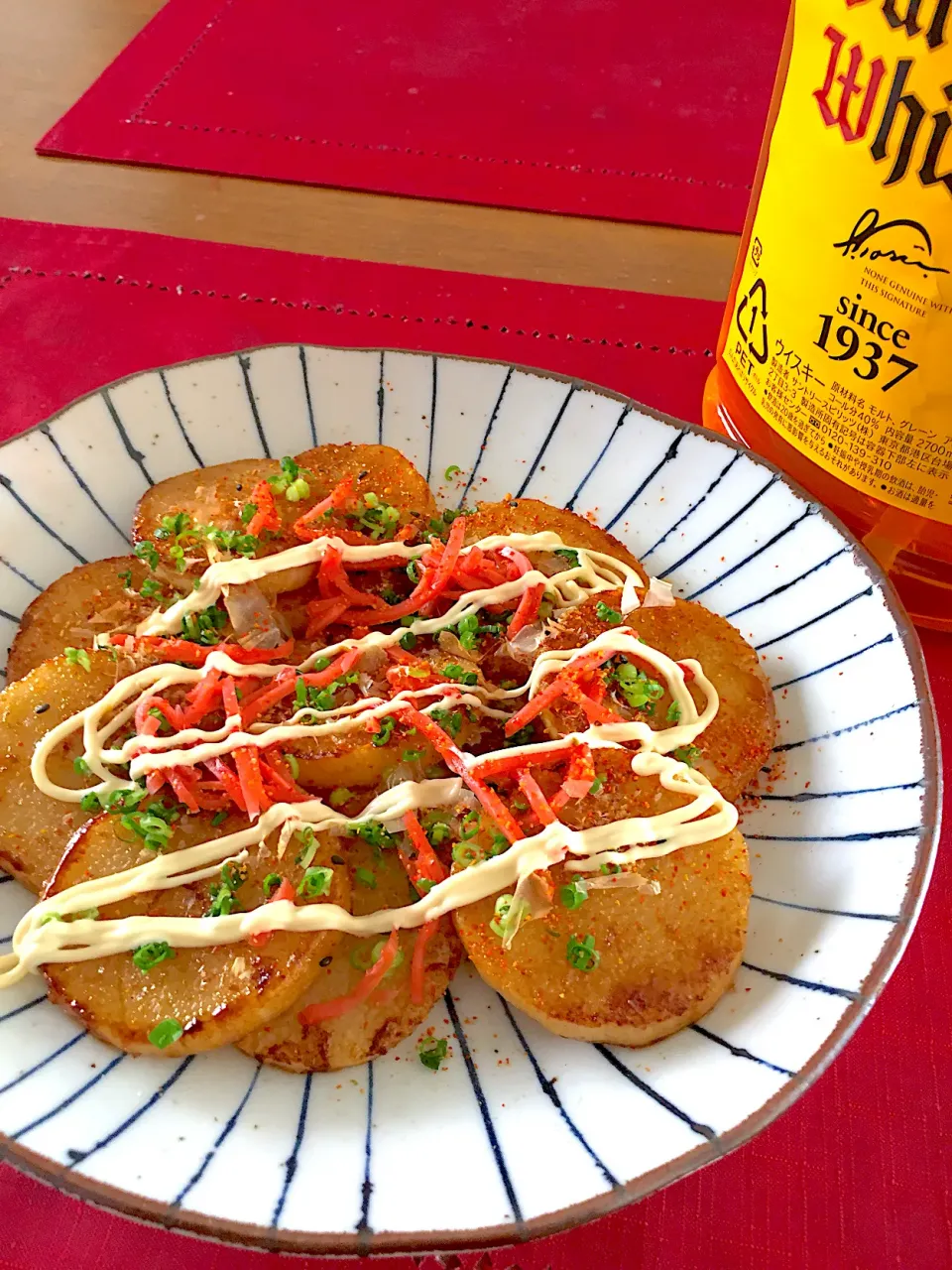 長芋のお好み焼き風🍀|おかちさん