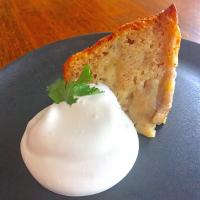 バナナケーキ焼きました