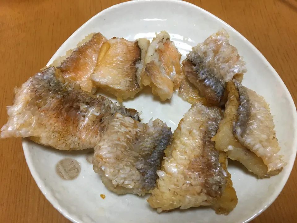 釣ってきた甘鯛うろこ焼き|フージさん