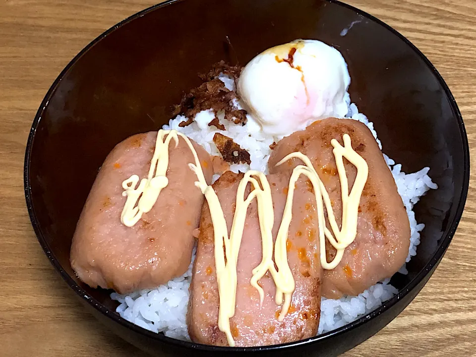 ☆チーズ入りバーガー丼|まぁたんさん