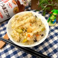 2/16☆*ﾟ食べてビックリ♡しゅうまい炊き込みおこわ☆