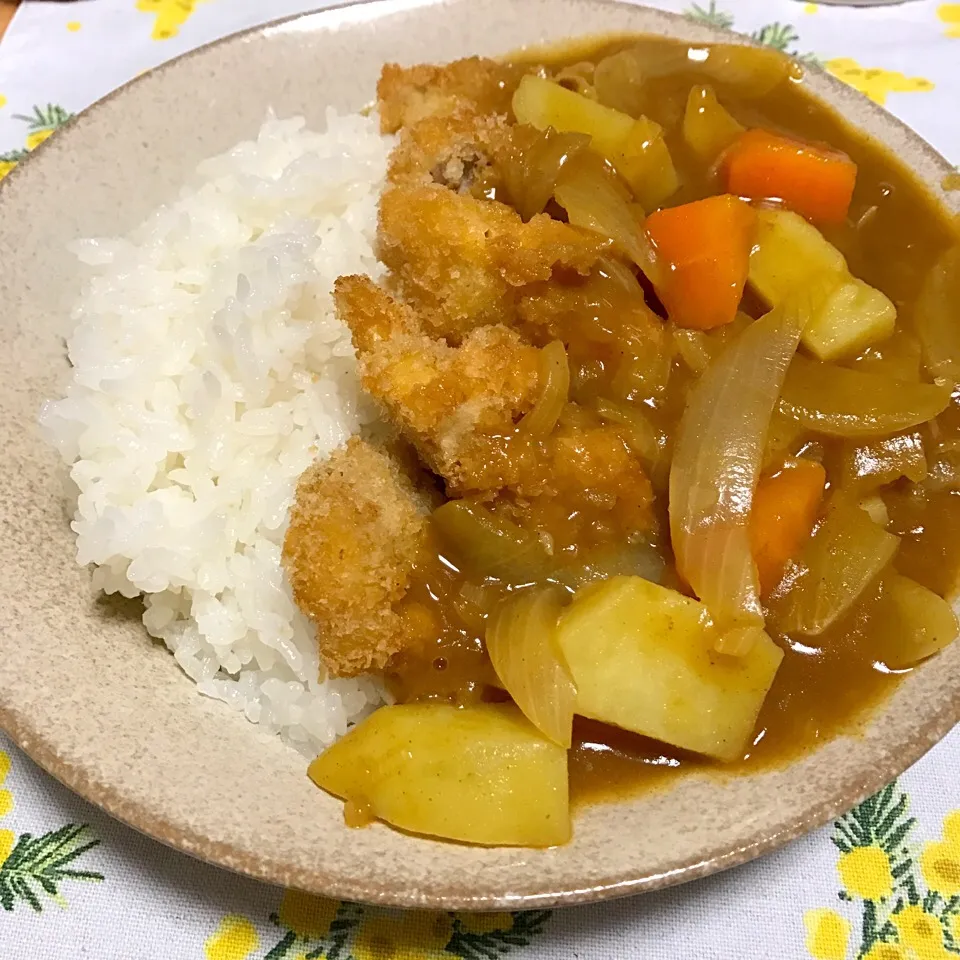 ごろごろ野菜のカツカレー|れもんさん