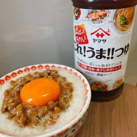 Snapdishの料理写真:これ!うま‼︎つゆでNTKG🍚|ふくろう女子さん