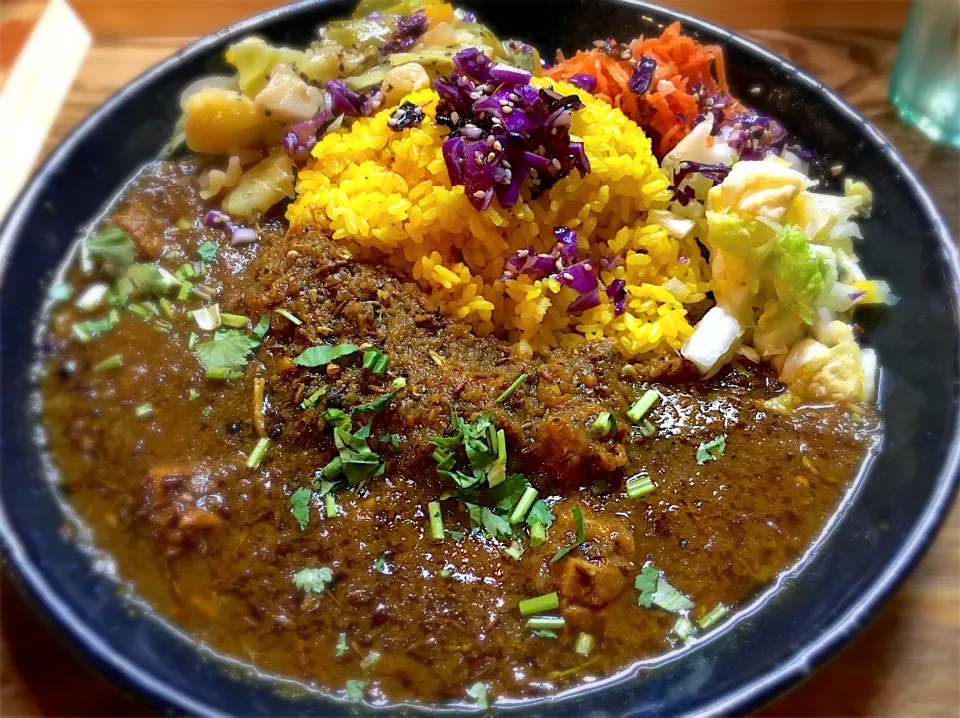 スパイシーカレー定食|きっしーさん