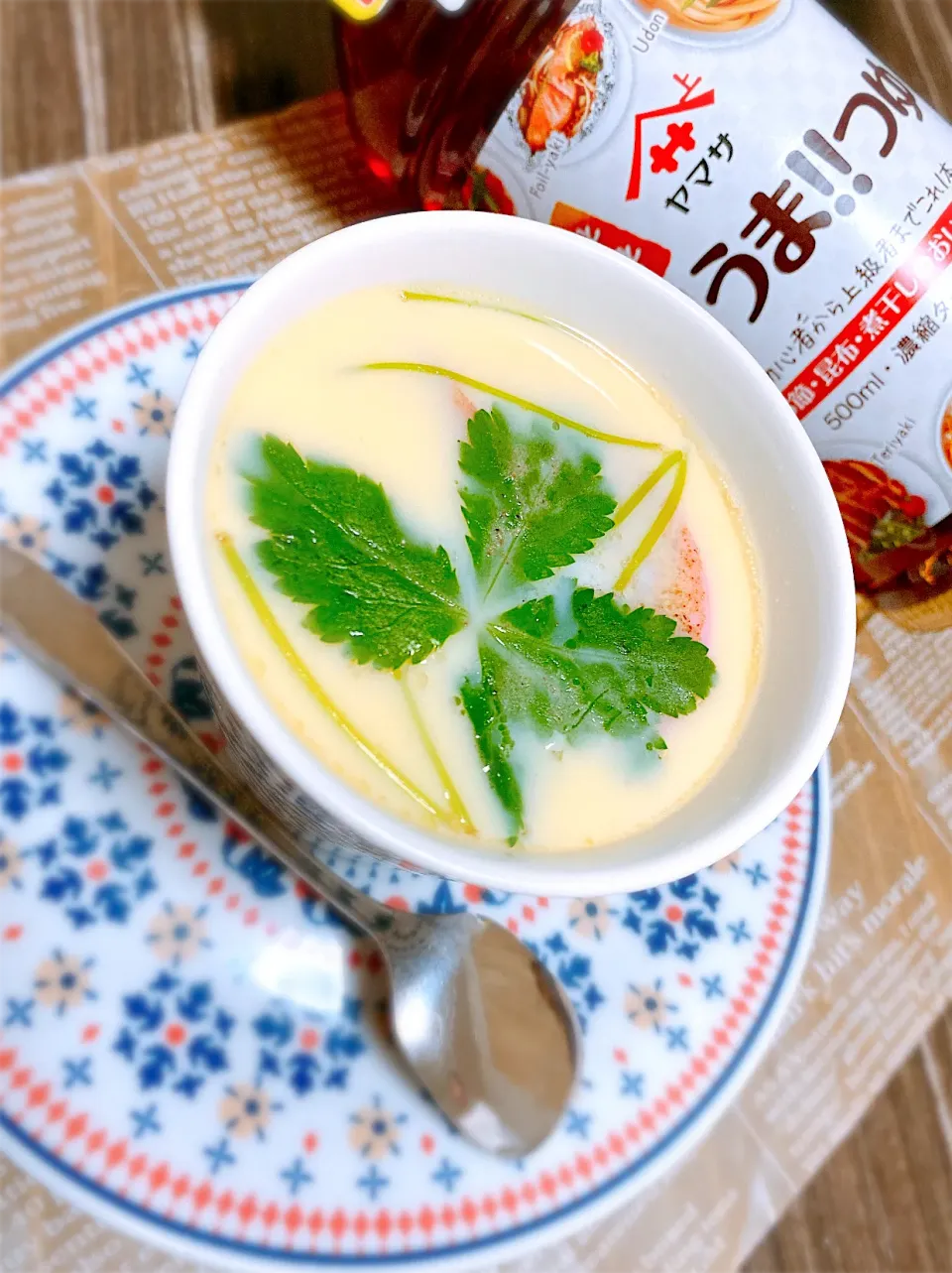 Snapdishの料理写真:うま‼︎つゆで簡単茶碗蒸し|綾さん