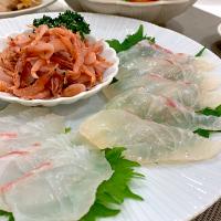 鯛の昆布締め風