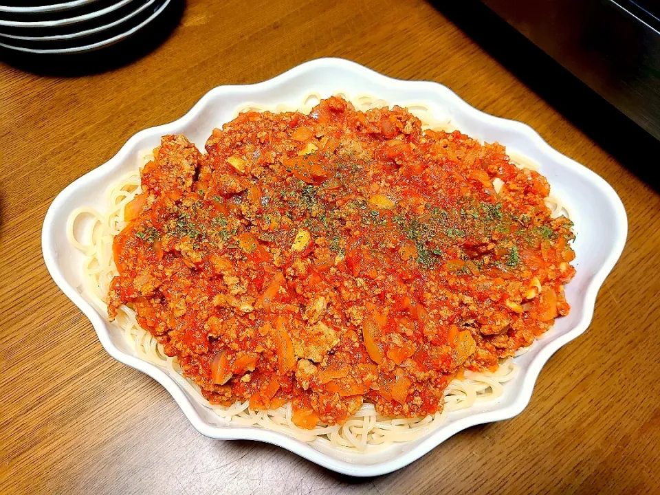 ミートソーススパゲティ|Akiko Nakamotoさん