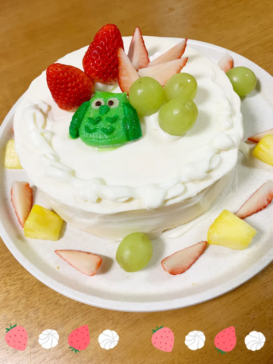 母の誕生日ケーキ|ななみままさん