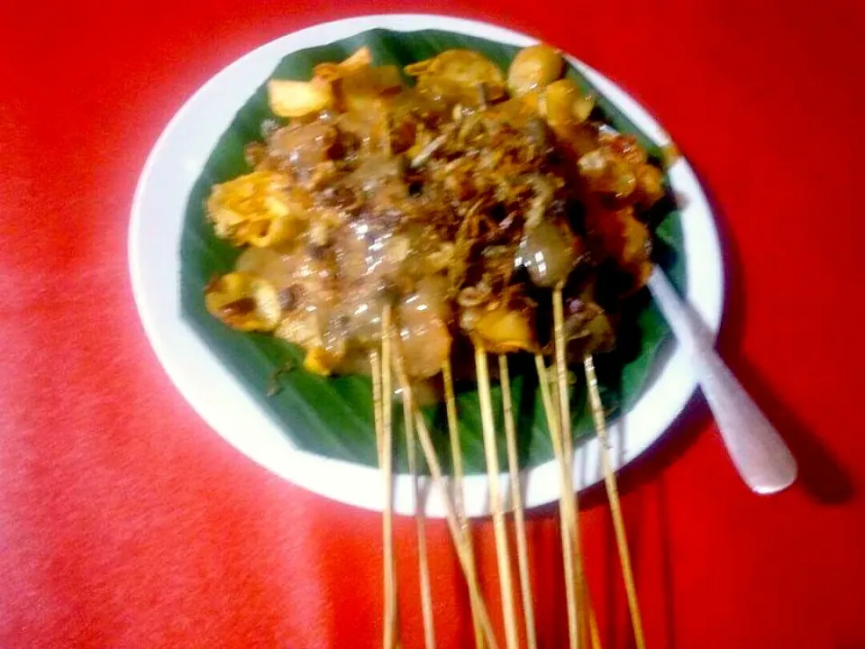 Snapdishの料理写真:Sate Padang H.Ajo buyuang|ayank Lengokさん