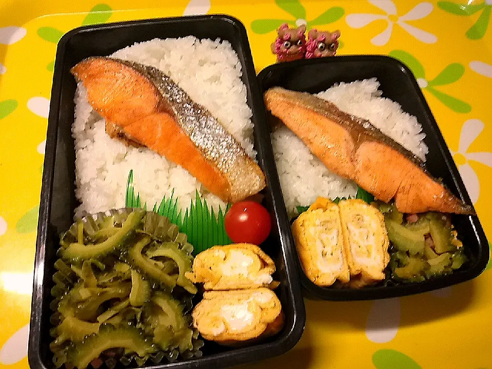 夫の弁当、娘の塾弁|みどりさん