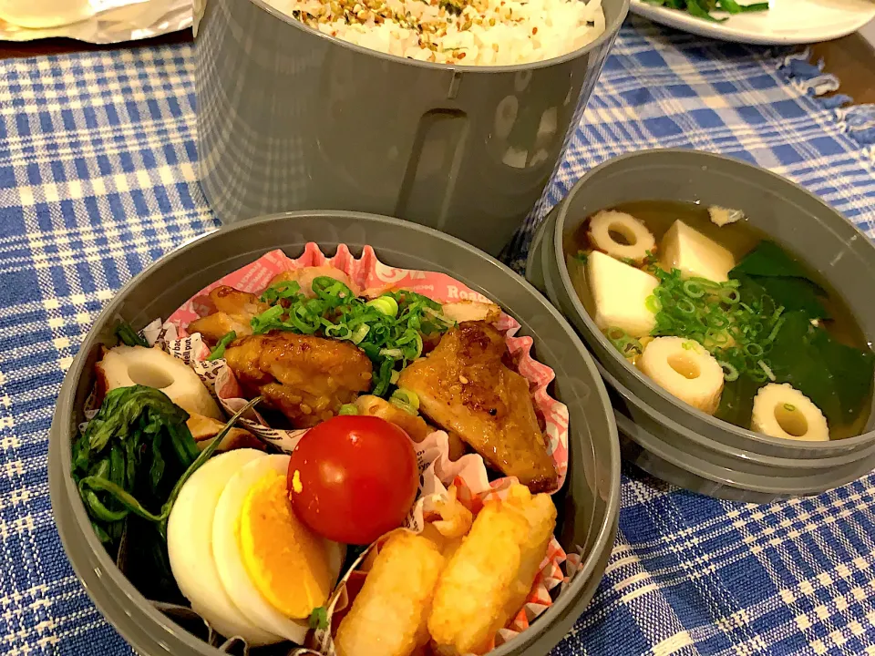 鶏の照り焼き弁当|🍭よっぴさん