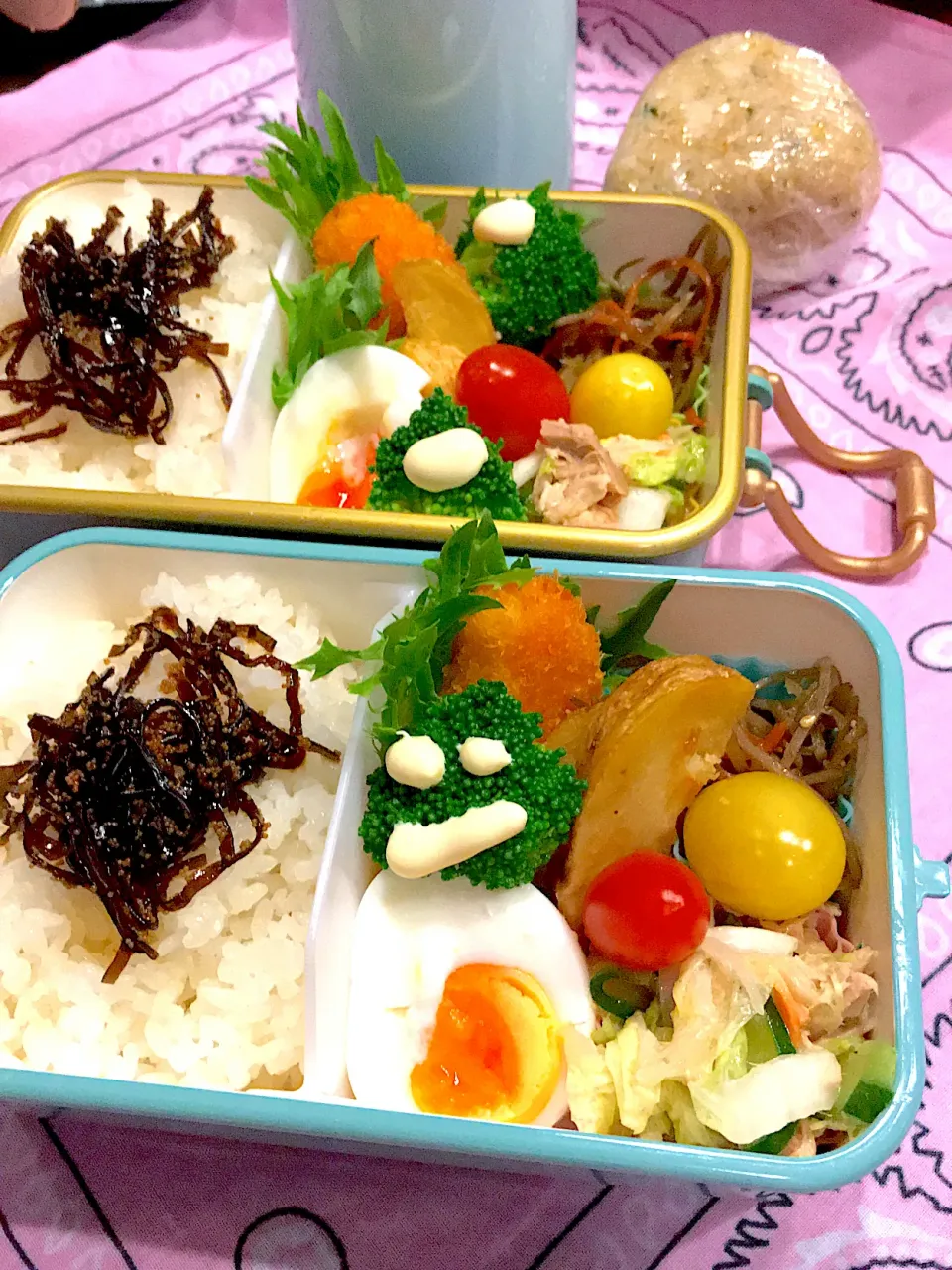 Snapdishの料理写真:2020.2.17  JK＆自分弁当～白菜ツナサラダ🎶|rinrin*mama*さん