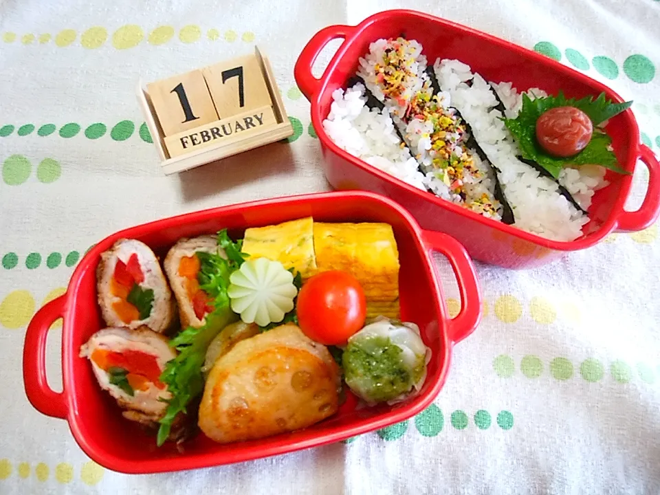 Snapdishの料理写真:🍱今日の息子弁当|tomoさん