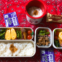 2&20/02/17(月) 夫弁当＆娘弁当🎵