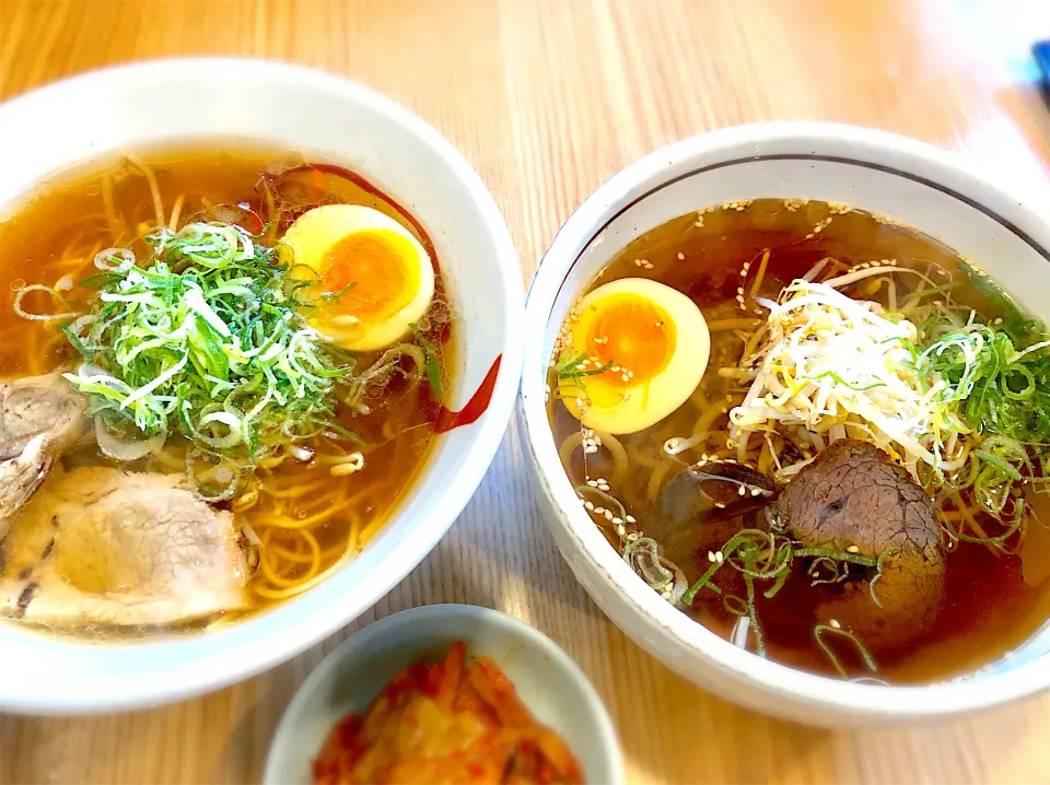 六盛さんの「別府冷麺（温麺）と中華そば」|じゅんさんさん