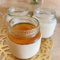 糀甘酒と豆乳で♪簡単ヘルシープリン