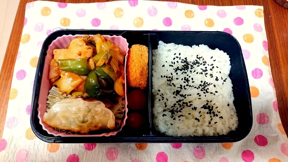 Snapdishの料理写真:回鍋肉❤️旦那さんお弁当🎵😊|かおるcitronさん