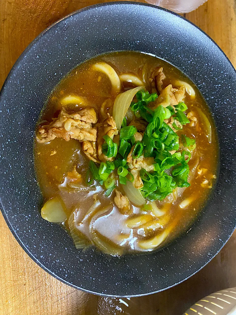 純和風カレーうどん|名状しがたいゴミムシのようなものさん