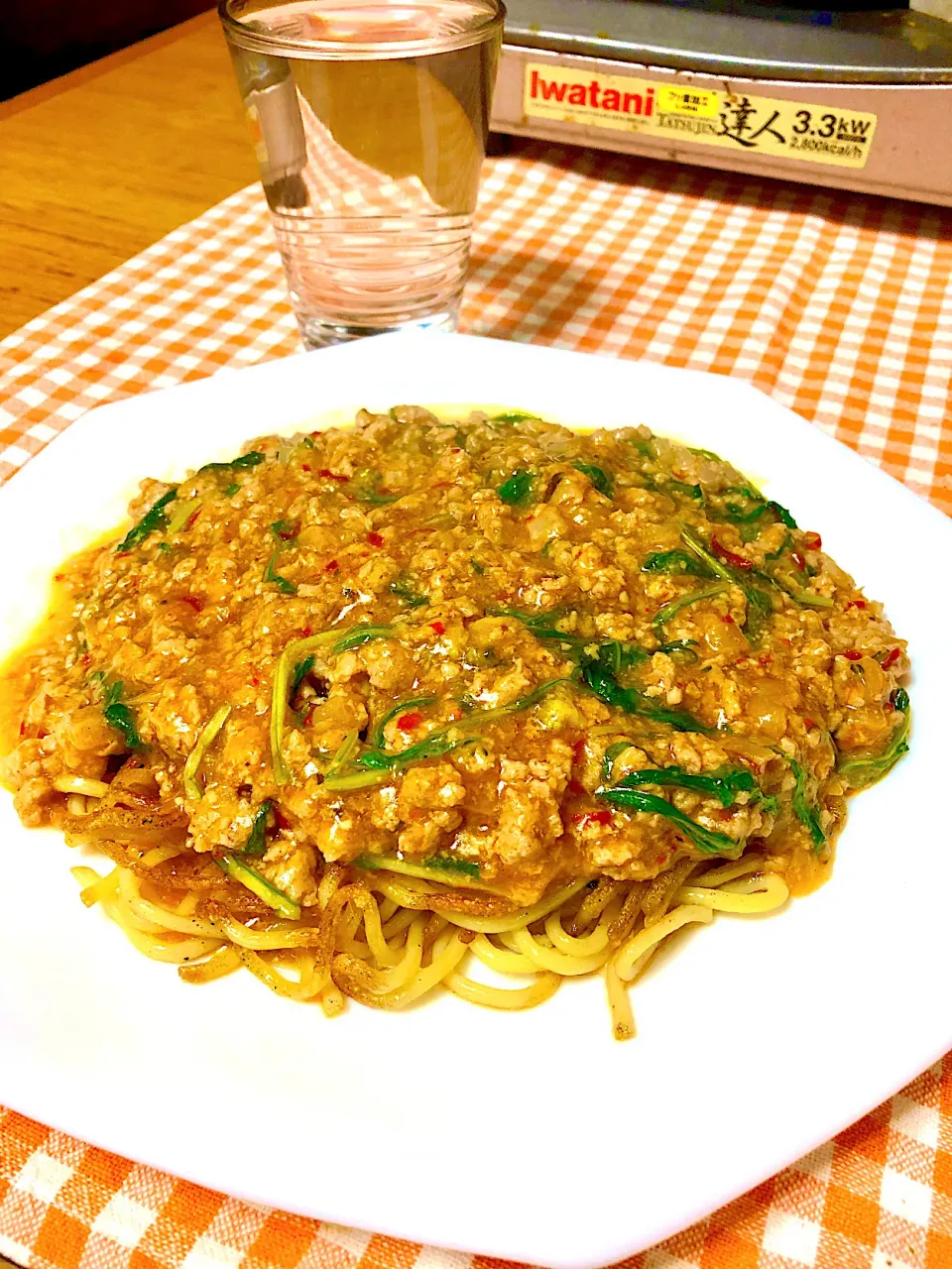 坦々風あんかけ焼きそば〜♪|あんちゃんさん