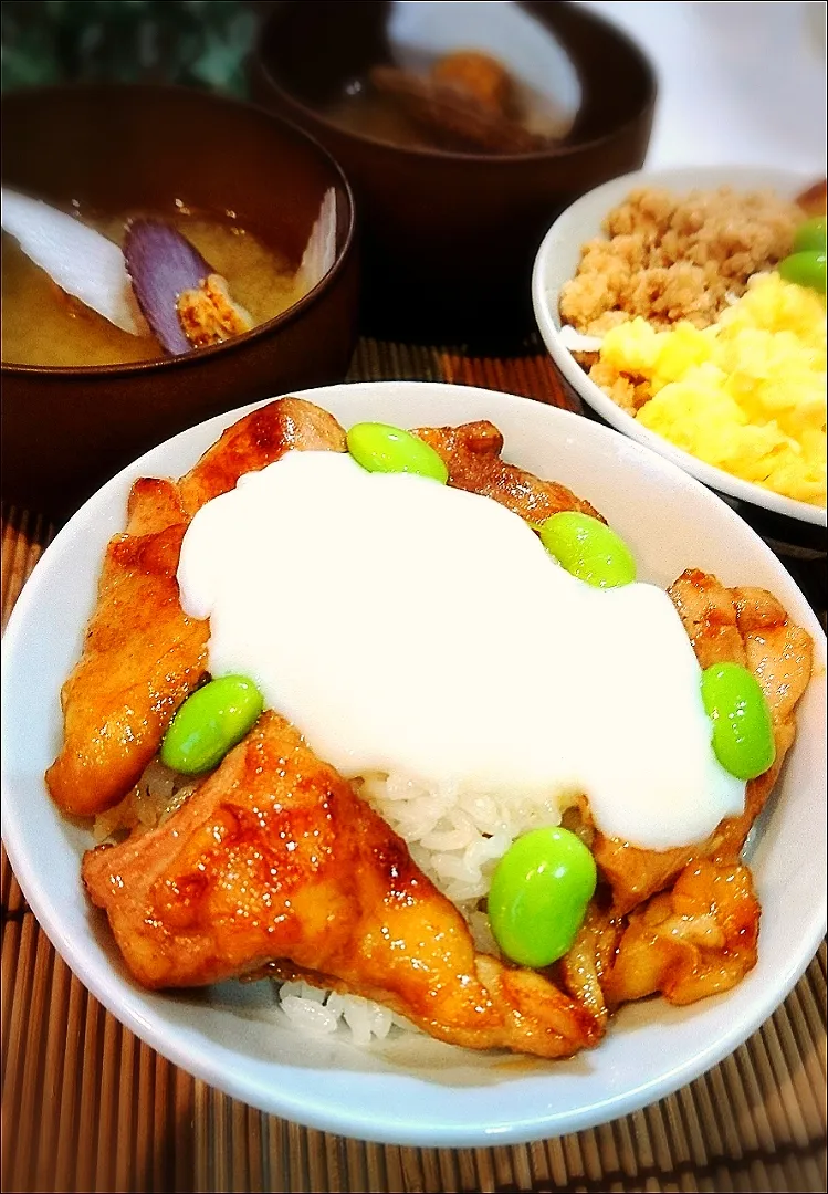 チキン照り焼き丼|ポコさん