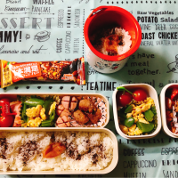 2020/02:18(火) 夫弁当＆娘弁当🎵