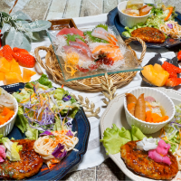 ハンバーグワンプレート🌈