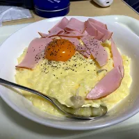 Snapdishの料理写真:カルボナーラ風リゾット|翔平さん